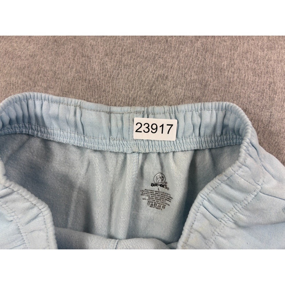 Buc-ees Cotton Blend Logo Athletic Jogger Sweatpants (Men's‎ Large) Blue - Picture 5 of 11